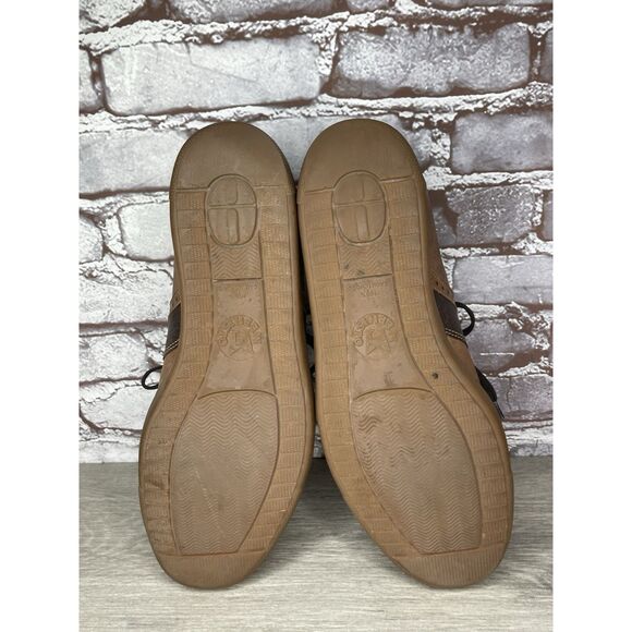 Mephisto Chestnut Brown Leather Steve Urban Sneaker Shoes Men’s Sz 10.5M US/44EU - Picture 9 of 16